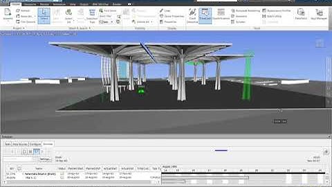 4D Navisworks TimeLine Simulation