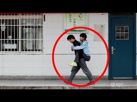 登下校も生活も。３年間、親友を背負い続けた高校生。そのやさしさに涙