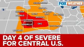 Rounds of Relentless Thunderstorms To Impact Central US