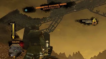 Red Faction: Guerrilla - Badlands Bridge Destruction