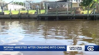 20-year-old arrested for DUI after crashing into Cape Coral canal