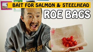 How to tie ROE BAGS / EGG SACKS for Salmon and Steelhead | Fishing with Rod