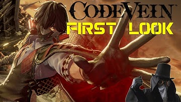 First Look at Code Vein | 4k No Commentary Gameplay