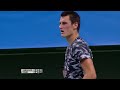 Tomic vs Verdasco match point