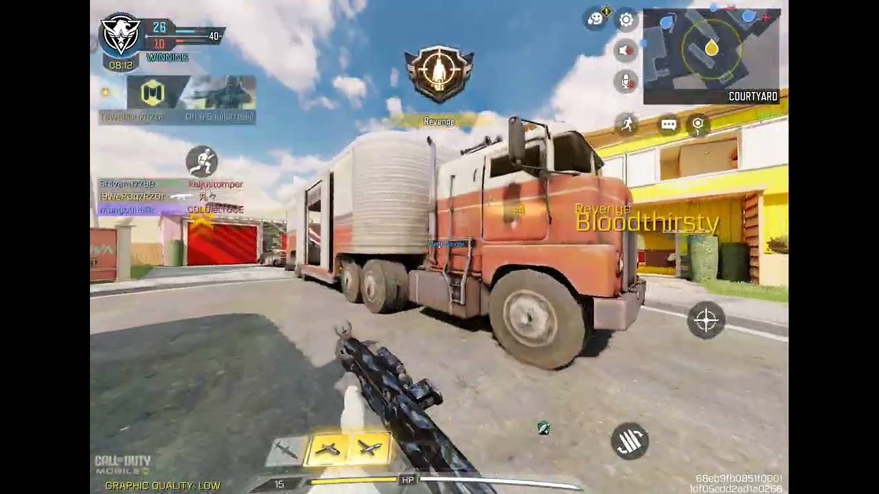 Call of duty mobile nuke town gameplay..