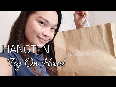 #haul #tryonhaul TRY ON HAUL | HANG TEN TEE'S TAIWAN | Jenny Chu