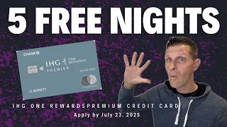 IHG ONE REWARDS CREDIT CARD 5 FREE NIGHTS