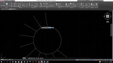 How to use Polar Array in AutoCAD 2016