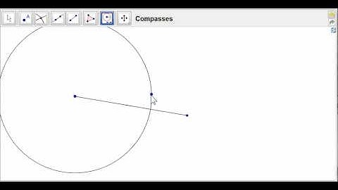 Geogebra - Perpendicular Bisector Construction.avi