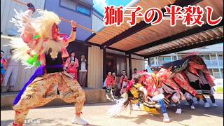 定塚町五丁目獅子舞 2026｜半殺し｜富山県高岡市｜Takaoka Lion Dance