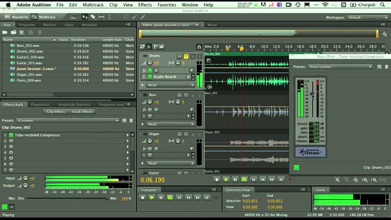 how to record on adobe audition cc 2015