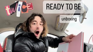 unboxing TWICE’s READY TO BE mini album!