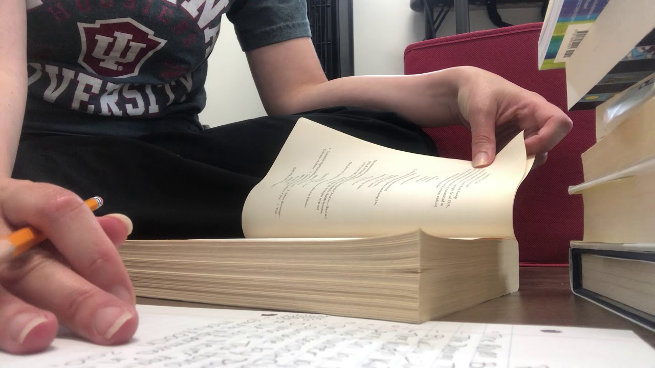 ASMR Writing with Pen and Pencil on Hard Floor, No Talking, No Tapping