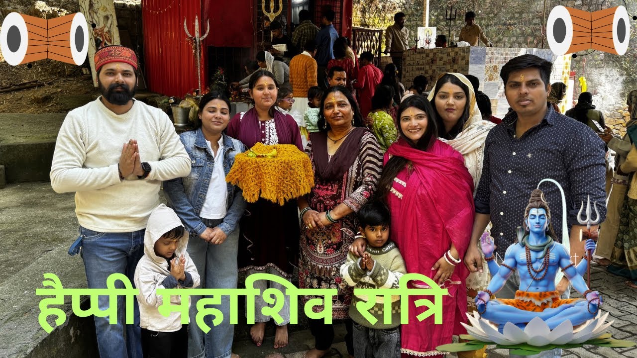 Maha shiv ratri pe naleshwar महादेव mandir Dheradun main jal chadaya 🕉️🙏🏻har har mahadev🙏🏻🕉️