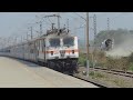 EXTREMELY DANGEROUS!! 130 KMPH Karnavati Express Wrecks Kelve Road At 130 KMPH!!