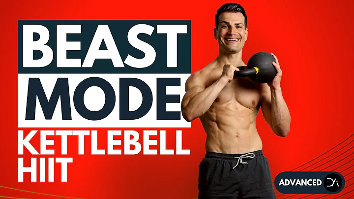 30 Min ADVANCED kettlebell HIIT workout ( BEASTMOD...