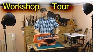 Workshop Tour (well...sort of)
A short tour of my workspace Workshop Tour (well...sort of)