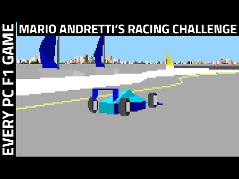 Mario Andrettiu0027s Racing Challenge (1991) - Every PC F1 Game