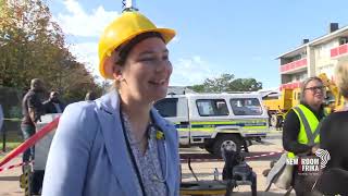 George building collapse: Multi-disciplinary rescue team on site