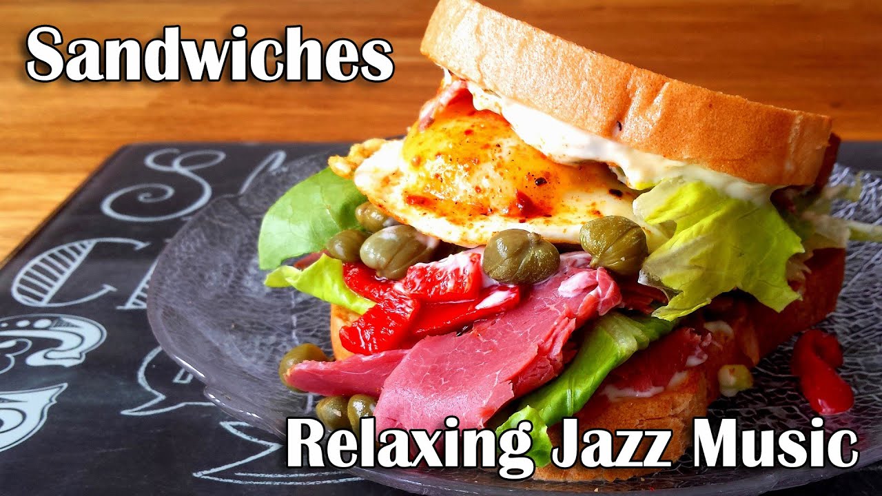 Sandwiches and Upbeat Afternoon Jazz - Happy Music Playlist for Background and Relaxing
