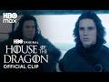 Jacaerys Velaryon Meets Cregan Stark At The Wall | House of the Dragon | HBO Max