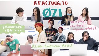 🎶 美國亞裔看ØZI | ØZI, an underrated Taiwanese r&b artist 😭 Asian Americans react to rising Asian artists