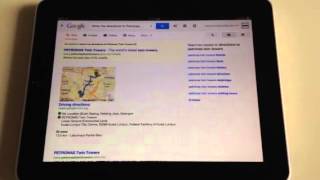 Google Voice Assistant on iPad screenshot 4