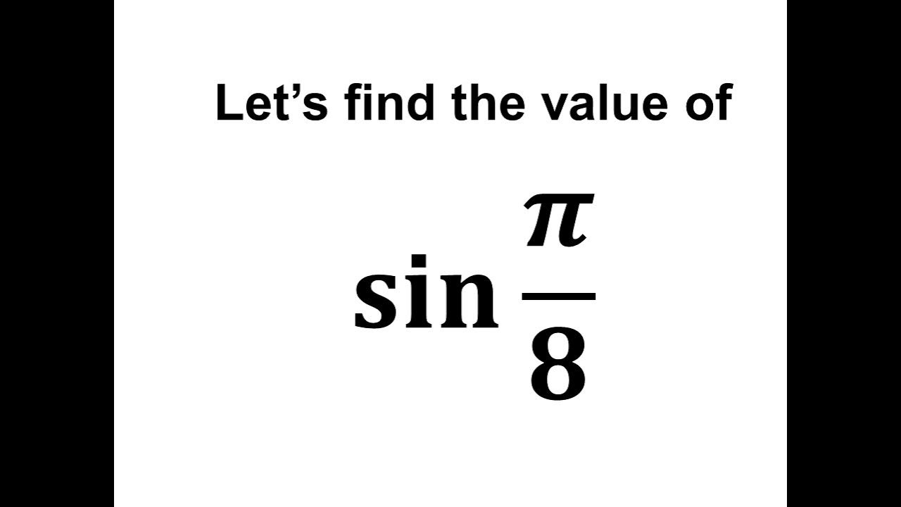 sin-pi-8-youtube