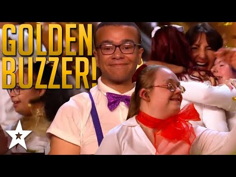 INSPIRATIONAL BORN TO PERFORM GOLDEN BUZZER Audition Britain's Got Talent 2022