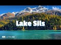 Beautiful Lake in Switzerland | Lake Sils | St. Moritz | Озеро Зильс Швейцария | Санкт-Мориц