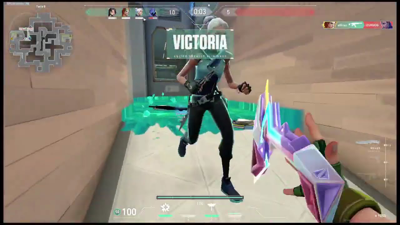 Media partida de valorant