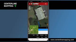 Centerline Mapping Demonstrates How to Collect As-Built Data Using the PointMan Mobile Application screenshot 2