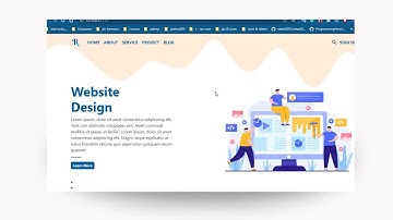 React js Header page design with animista Animation। Webcoder। Web Coder