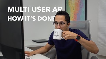 Create a Multiuser AR Experience // RealityKit + Multipeer Connectivity