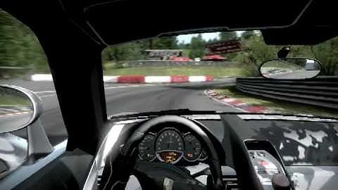 NFS: Shift Porche GT Cockpit View at Nurburgring Nordschleife.