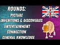 Great british pub quiz picture round inventions and discoveries entertainment connection  gk