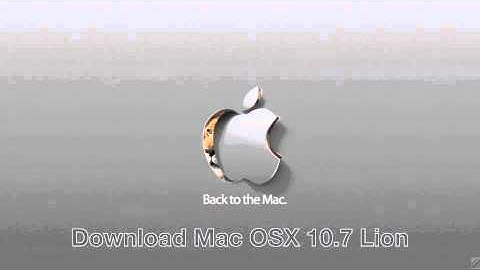 Download and Install Mac OSX 10.7, Free
