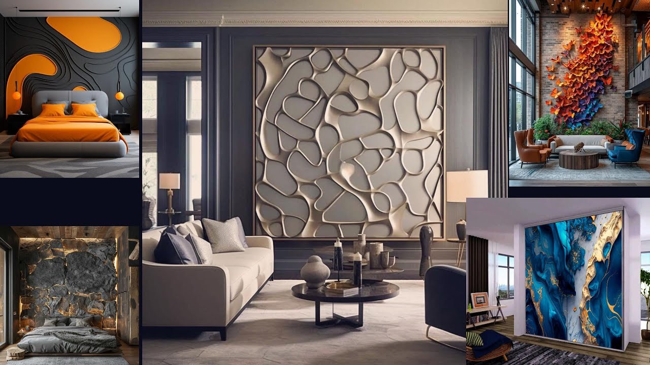 50 Creative Wall Panel Decor Ideas to Transform Your Living Room. - YouTube