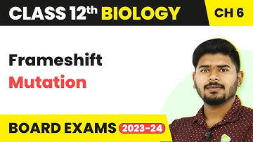Class 12 Biology Chapter 6 | Frameshift Mutation - Molecular Basis of Inheritance (2022-23)