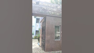 APC Ray Polytechnic View from Road || Acharyya Prafulla Chandra Ray Polytechnic, Jadavpur, Kolkata 🏫