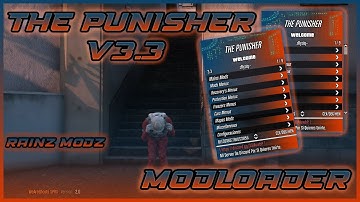 [GTA 5/PS3] The Punisher V3.3 Mod Loader Update Showcase