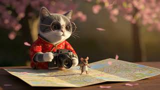 Great Wall Purr-Spective Cat Snaps Mouses China Moment