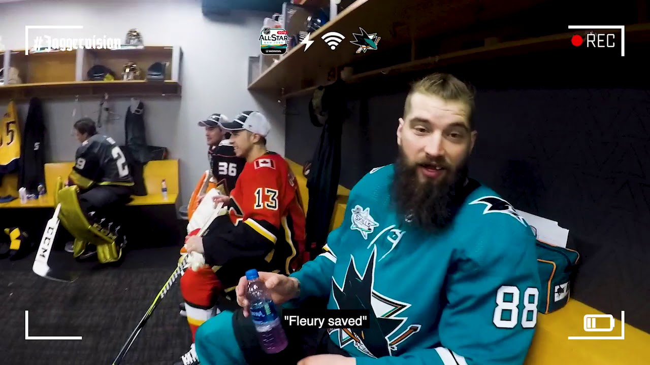 sap center parking Jagger Burns Takes Warmups with the NHL All-Stars #JaggerVision