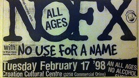 NOFX Live in Vancouver 1998