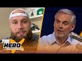 Eagles&#39; Lane Johnson talks Philly&#39;s win over Miami, &#39;tush push&#39; and Nick Sirianni | NFL | THE HERD