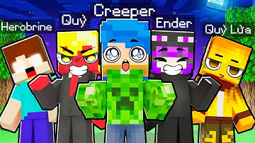 10 Người Bạn QUÁI VẬT Trên 1 Block Trong Minecraft