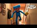 Poppy Playtime 5 Huggy Wuggy Broke Into Your House! RUN NOW 🚪 | 360° VR Experience