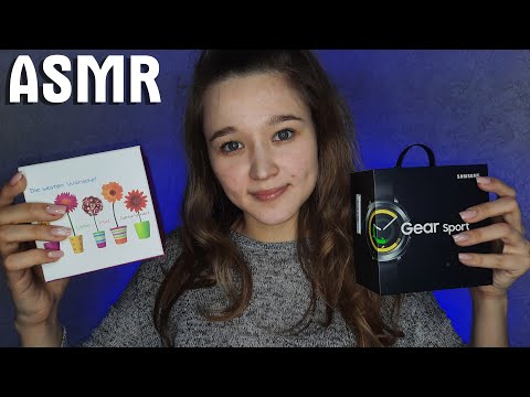 📦 АСМР таппинг по коробочкам | ASMR tapping on boxes 📦
