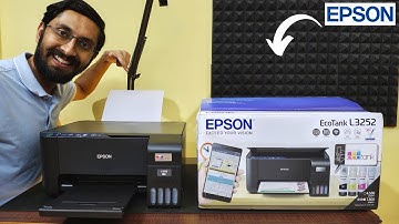 Epson EcoTank L3252 All-in-One Ink Tank Printer with Wi-Fi - Unboxing, Setup & Detailed Review!