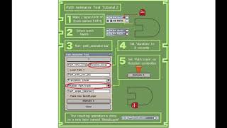 Path Animator Tool Tutorial 2 - TranslationLineal - RotationPathTrack